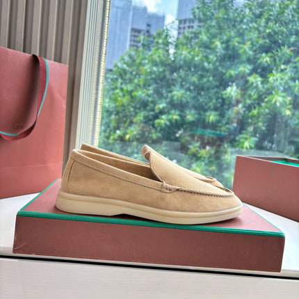 LP LOAFERS 25S IN WARM BEIGE CASHMERE