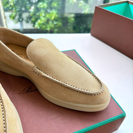 LP LOAFERS 25S IN WARM BEIGE CASHMERE
