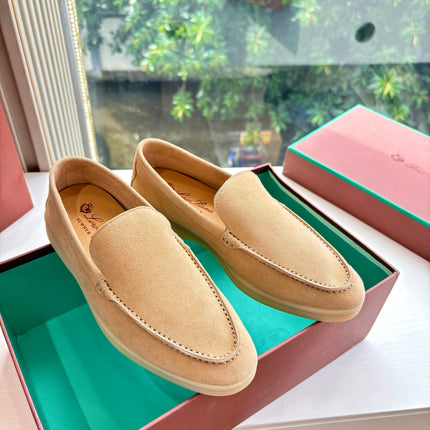 LP LOAFERS 25S IN WARM BEIGE CASHMERE