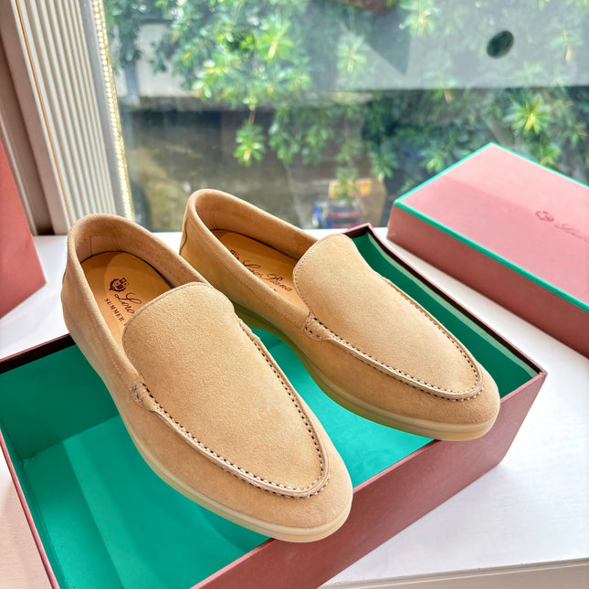 LP LOAFERS 25S IN WARM BEIGE CASHMERE