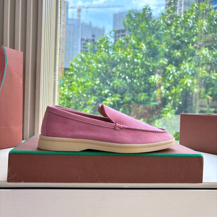 LP LOAFERS 25S IN PINK CASHMERE