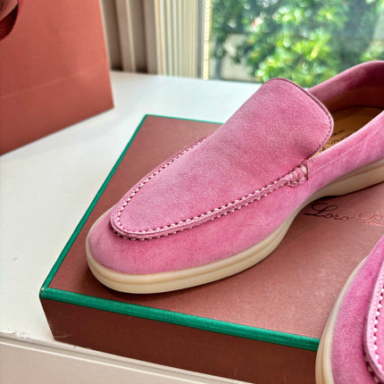 LP LOAFERS 25S IN PINK CASHMERE
