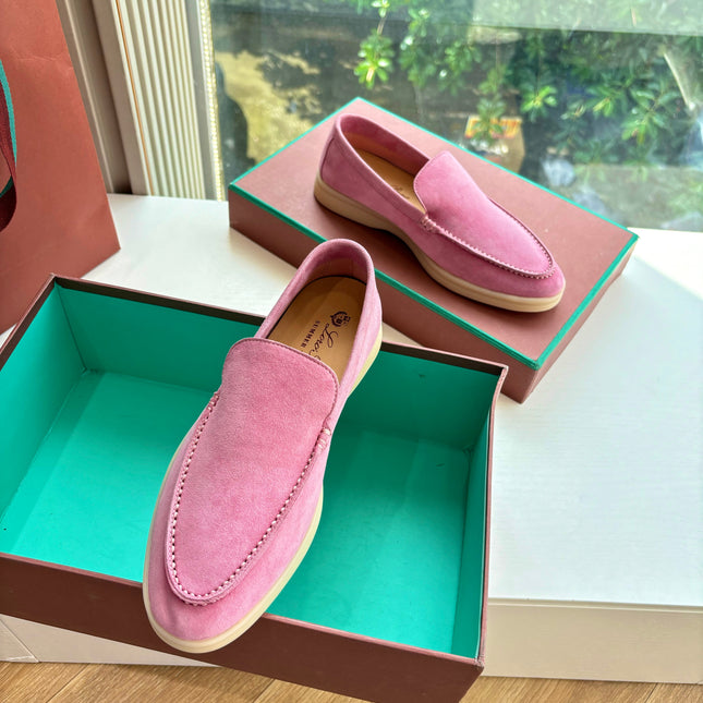 LP LOAFERS 25S IN PINK CASHMERE