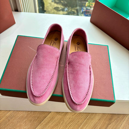 LP LOAFERS 25S IN PINK CASHMERE