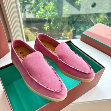 LP LOAFERS 25S IN PINK CASHMERE