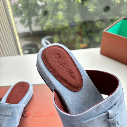 LP THONG SANDALS 25S IN SKY BLUE SUEDE