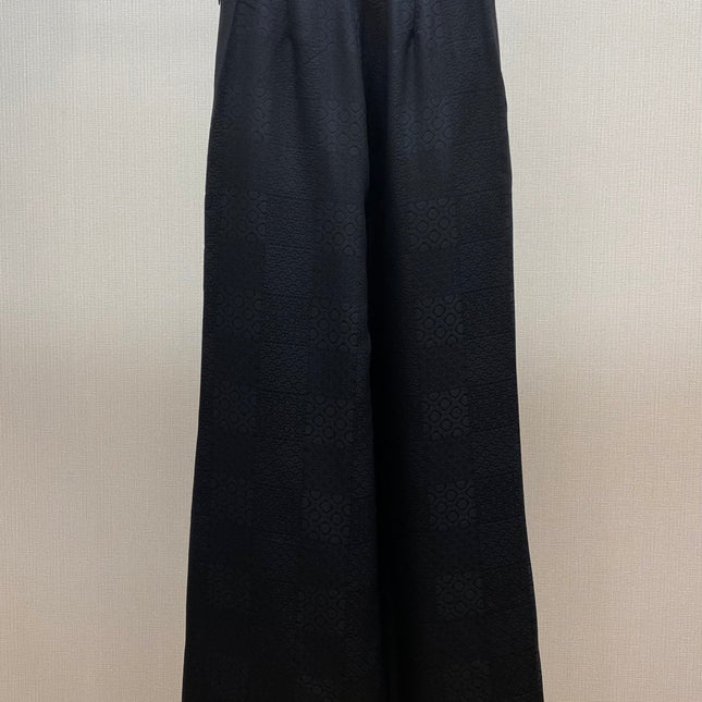 CHANEL 25S STRAIGHT WIDE-LEG PANTS STYLE 155