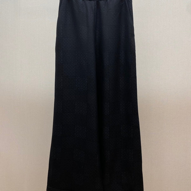 CHANEL 25S STRAIGHT WIDE-LEG PANTS STYLE 155