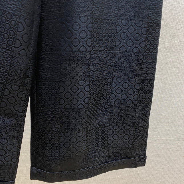 CHANEL 25S STRAIGHT WIDE-LEG PANTS STYLE 155