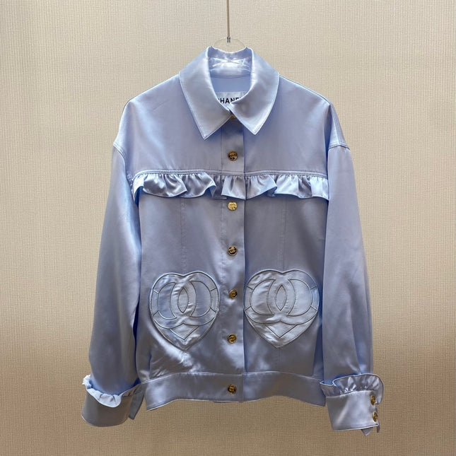 CHANEL 25S LONG-SLEEVE JACKET STYLE 214