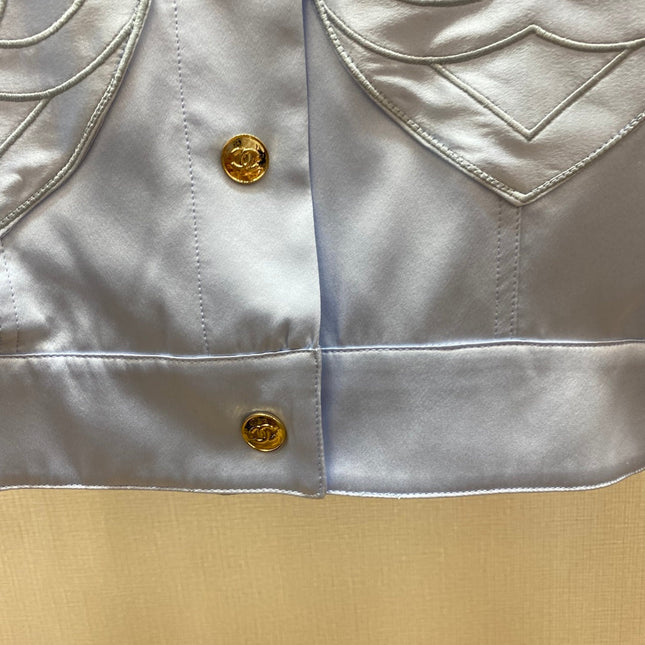 CHANEL 25S LONG-SLEEVE JACKET STYLE 214