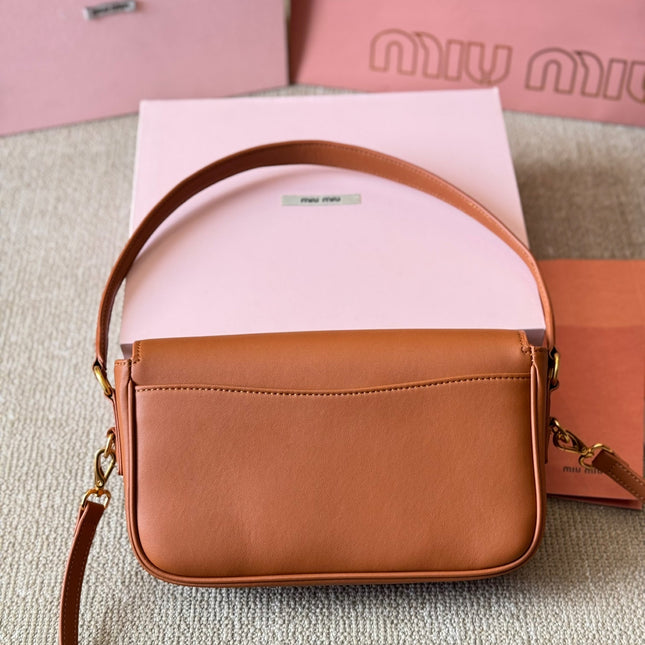 PENNY SMALL BAG 25 IN BROWN CALFSKIN