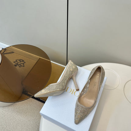 HIGH HEELS PUMP IN CAMEL BEIGE LAMB SUEDE 10 CM