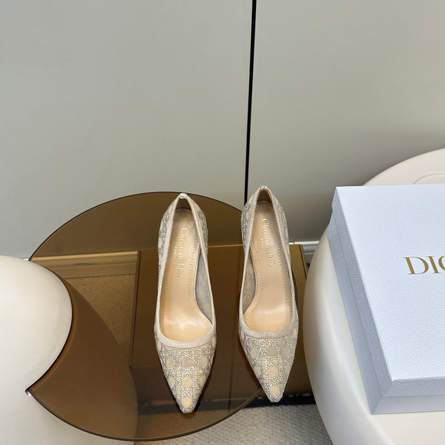 HIGH HEELS PUMP IN CAMEL BEIGE LAMB SUEDE 10 CM
