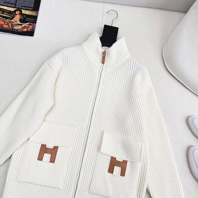 HERMES 25S KNITTED CARDIGAN 067
