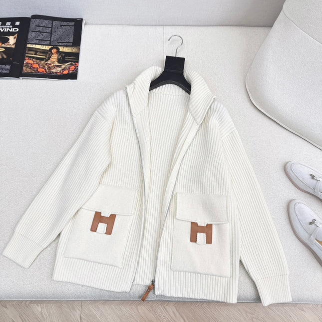 HERMES 25S KNITTED CARDIGAN 067