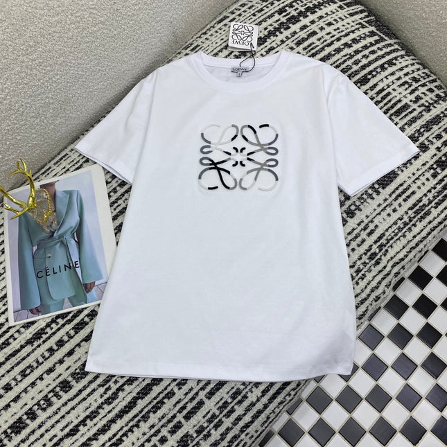 Loewe Round Neck T-shirt Cotton