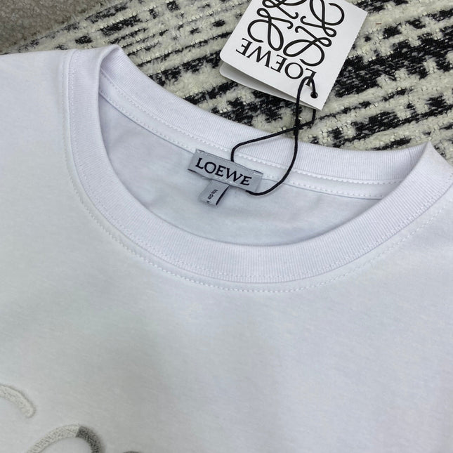 Loewe Round Neck T-shirt Cotton