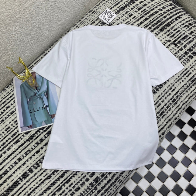 Loewe Round Neck T-shirt Cotton