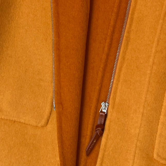 HERMES 25S REVERSIBLE LONG CASHMERE COAT 244