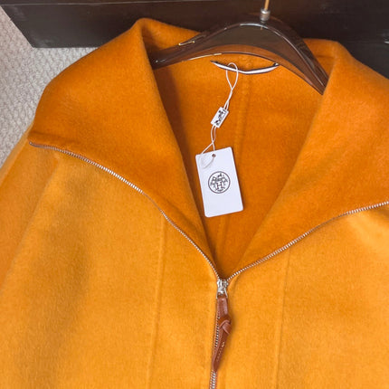 HERMES 25S REVERSIBLE LONG CASHMERE COAT 244
