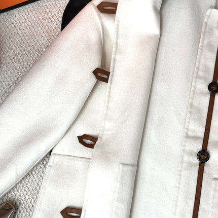 HERMES 25S REVERSIBLE LONG COAT 240