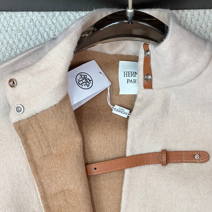 HERMES 25S LUXURY CASHMERE COAT 218