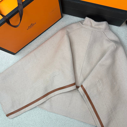 HERMES 25S LUXURY CASHMERE COAT 218
