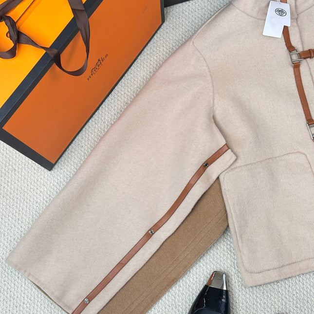 HERMES 25S LUXURY CASHMERE COAT 218