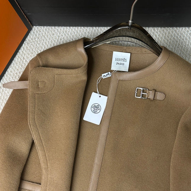 HERMES 25S CASHMERE COAT 215