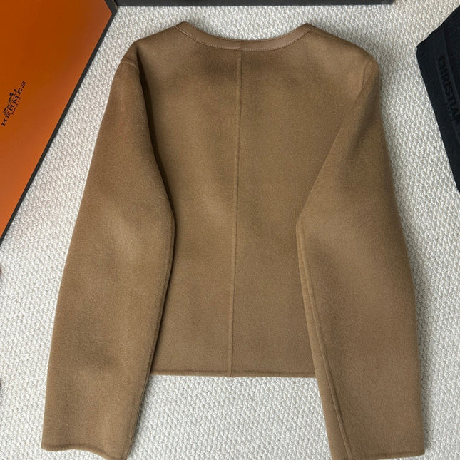 HERMES 25S CASHMERE COAT 215