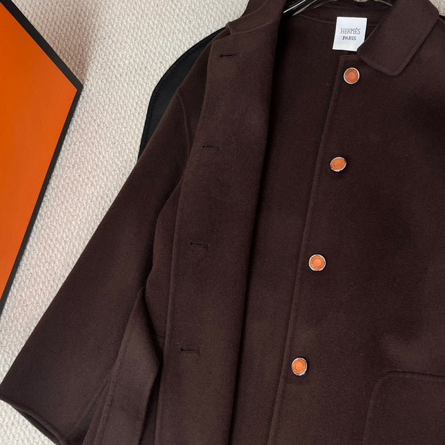 HERMES 25S CASHMERE COAT 212