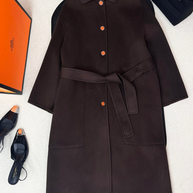 HERMES 25S CASHMERE COAT 212