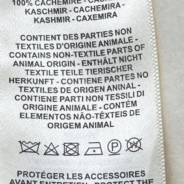 HERMES 25S LONG CASHMERE PIG-NOSE COAT 206