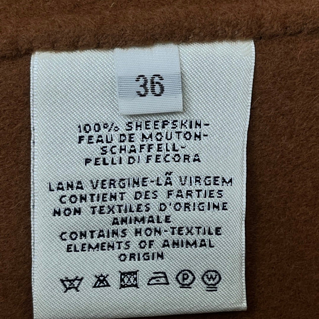 HERMES 25S SHORT PIG-NOSE COAT 202