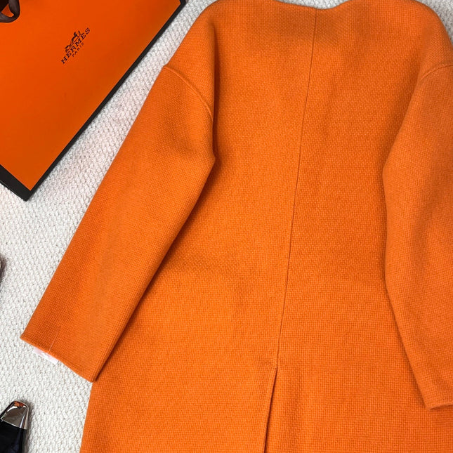 HERMES 25S CASHMERE COAT 198