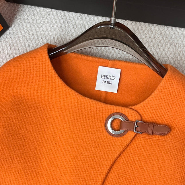 HERMES 25S CASHMERE COAT 198
