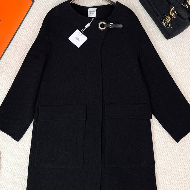 HERMES 25S CASHMERE COAT 196