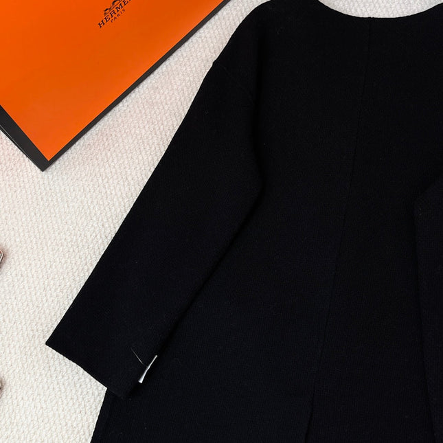 HERMES 25S CASHMERE COAT 196