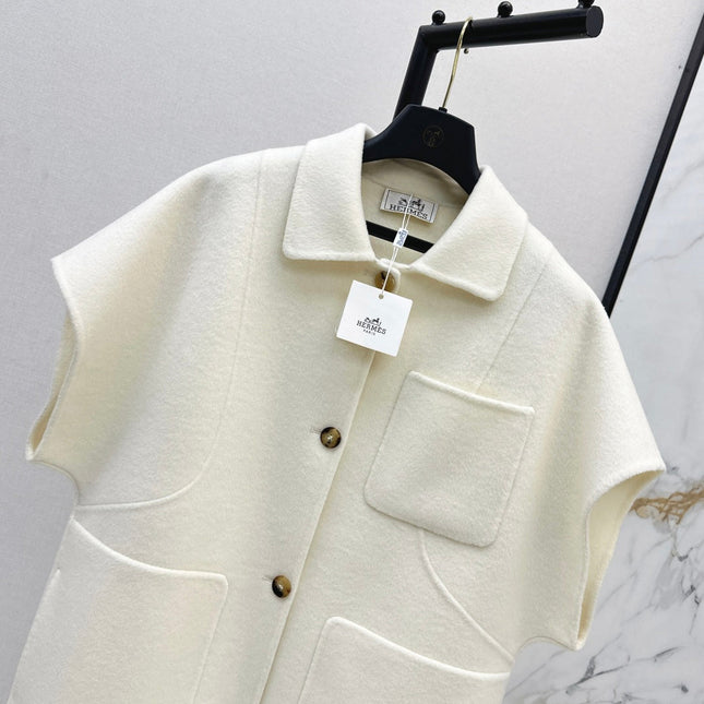 HERMES 25S PREMIUM REVERSIBLE KNIT VEST 278