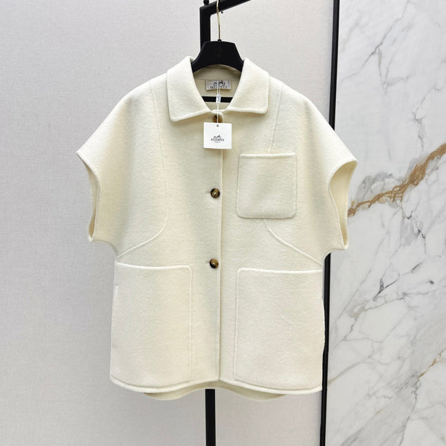 HERMES 25S PREMIUM REVERSIBLE KNIT VEST 278