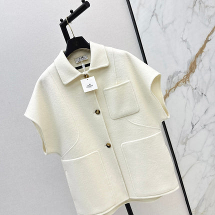 HERMES 25S PREMIUM REVERSIBLE KNIT VEST 278