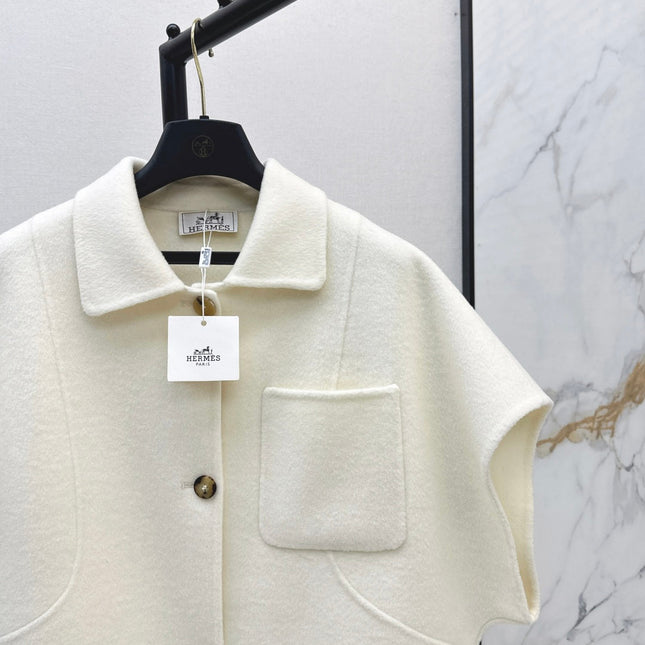 HERMES 25S PREMIUM REVERSIBLE KNIT VEST 278