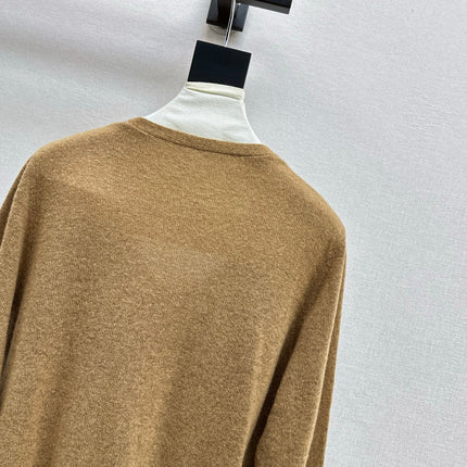 HERMES 25S V-NECK SWEATER 246