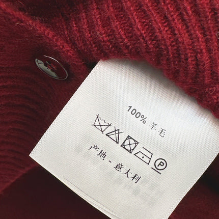 HERMES 25S V-NECK SWEATER 256