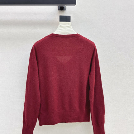 HERMES 25S V-NECK SWEATER 256