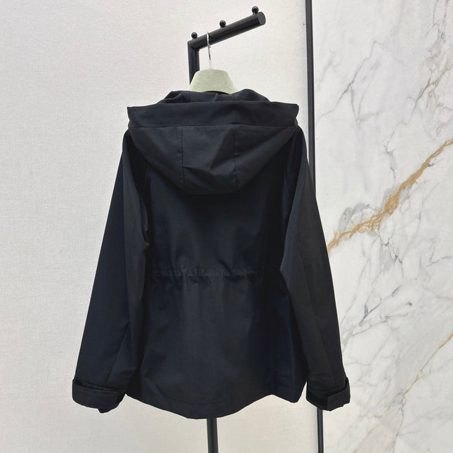 HERMES 25S HOODED TRENCH COAT 326