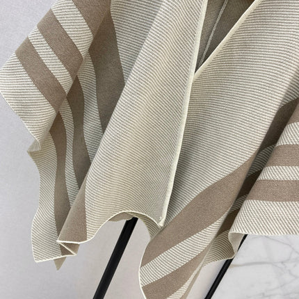 HERMES 25S PLAID KNIT CARDIGAN 291