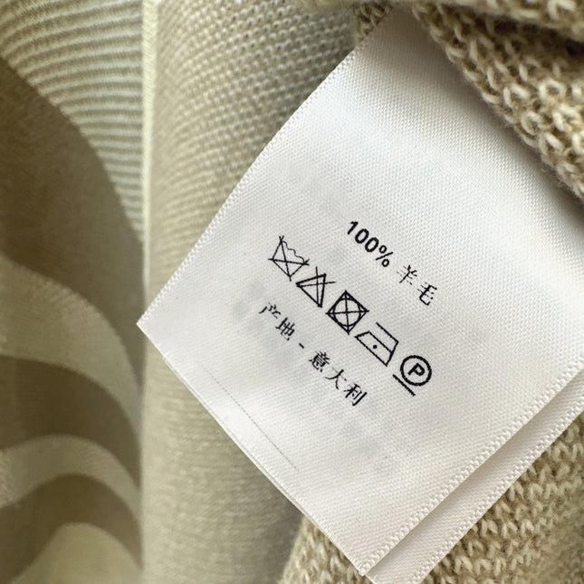 HERMES 25S PLAID KNIT CARDIGAN 291