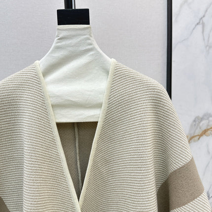 HERMES 25S PLAID KNIT CARDIGAN 291